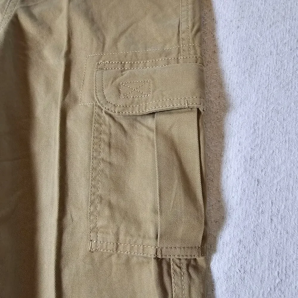 The Children’s Place Boys 10 Slim Khaki Cargo Pants Utility Preppy School NWT